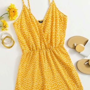 SHEIN Ditsy Floral Romper